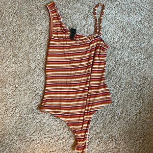 Wild fable striped bodysuit. Size small never worn